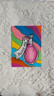 Alice's potion aceo art card thumbnail 1