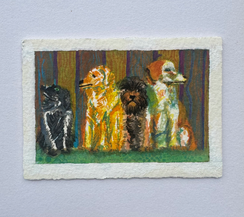 variation aceo art card