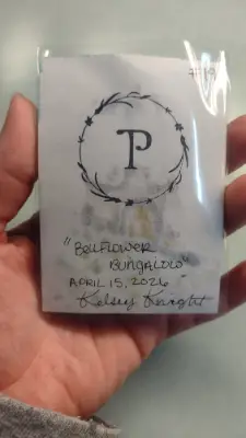 Bellflower Bungalow aceo art card thumbnail 3