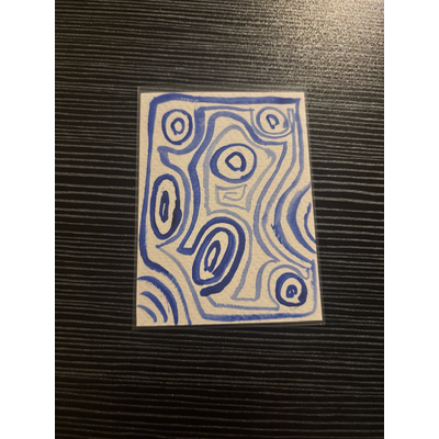 Ovals aceo art card thumbnail 1
