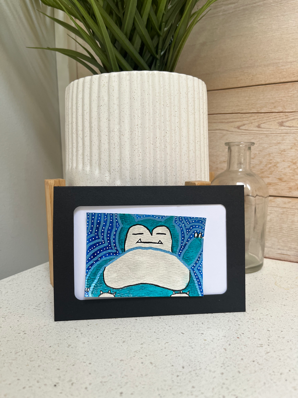 Snorlax aceo art card