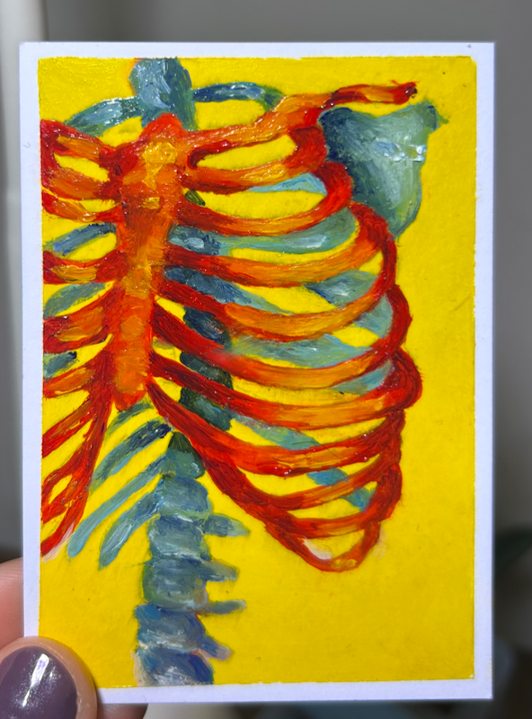 my bones (The Sister Collection 1/3) aceo art card
