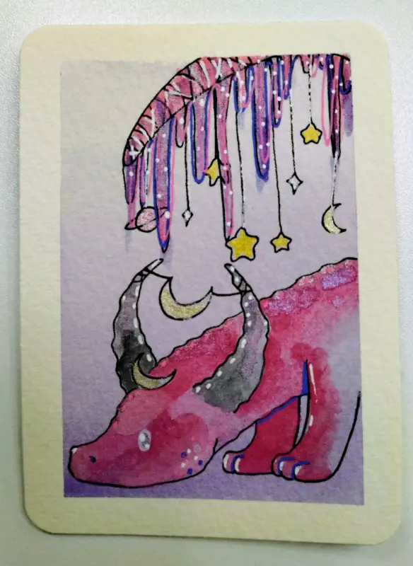 Guardian Galaxy aceo art card