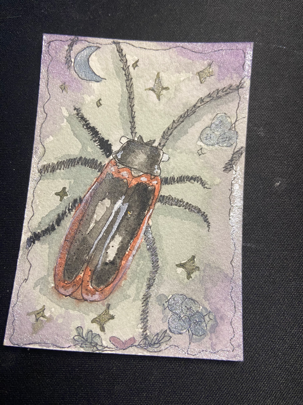 VELB aceo art card