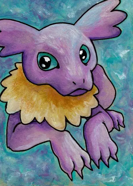 Creature aceo art card