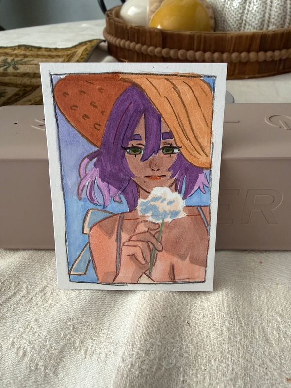 Sumi Aguilar aceo art card
