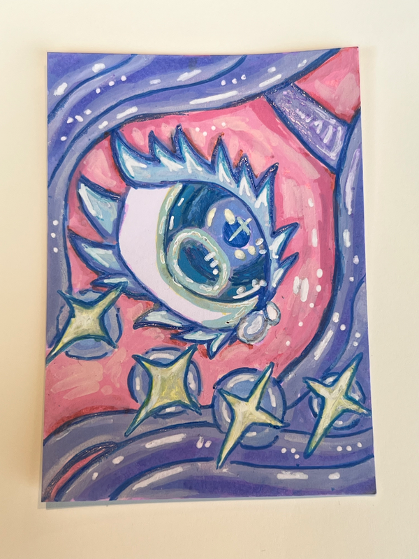 Celestial Sight aceo art card
