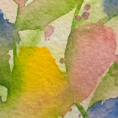 Spring Garden 2 aceo art card thumbnail 2