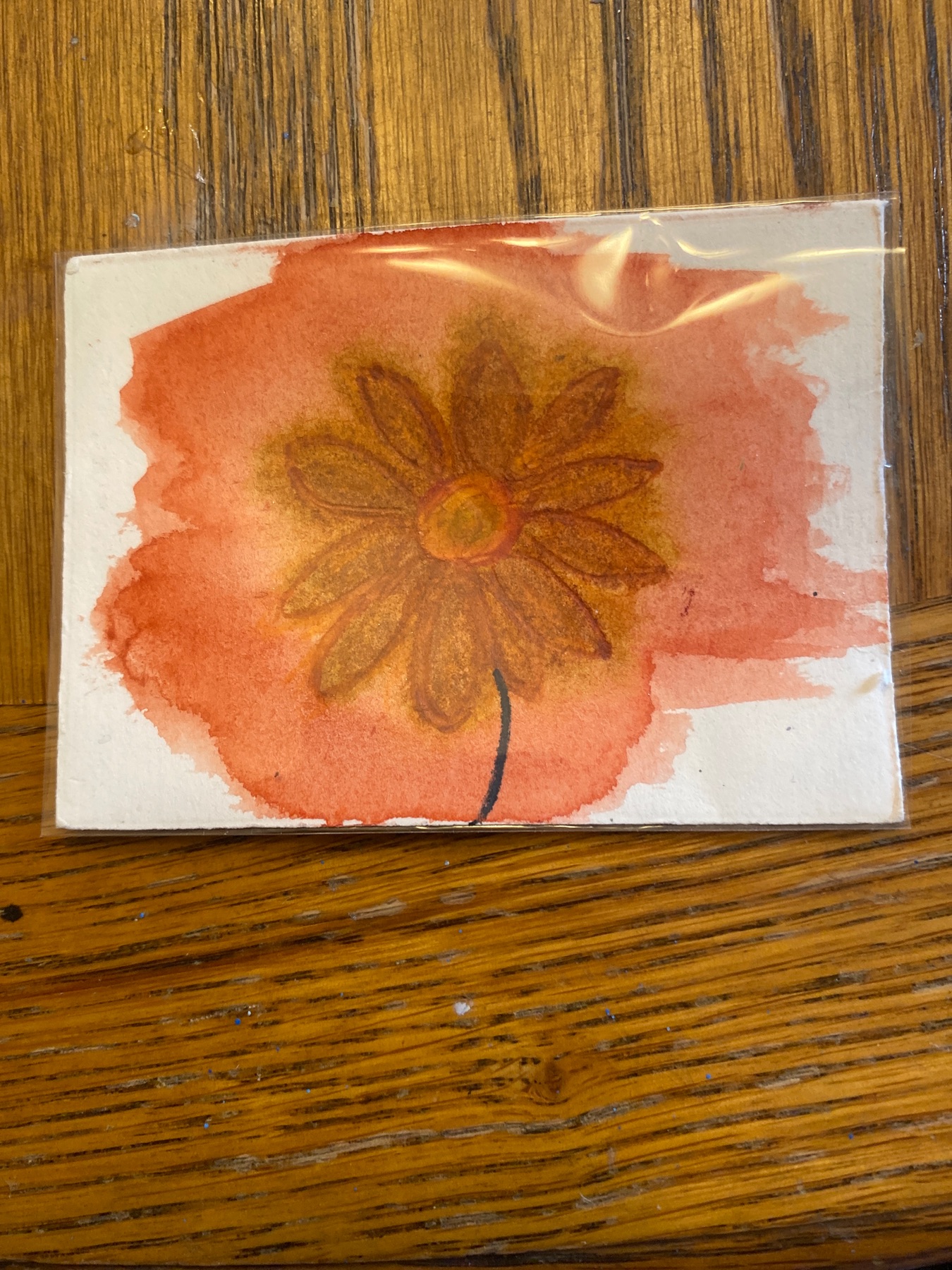 “Bloom” aceo art card