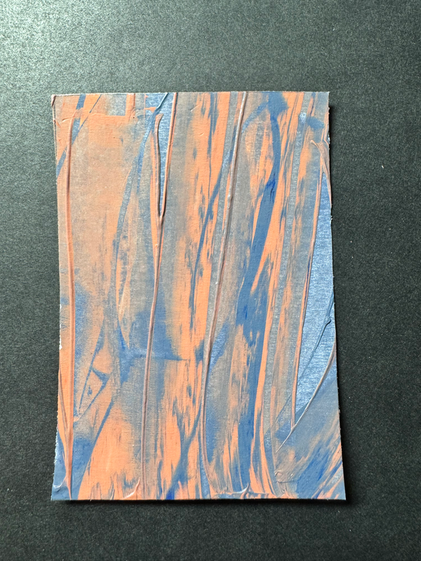 one turn aceo art card