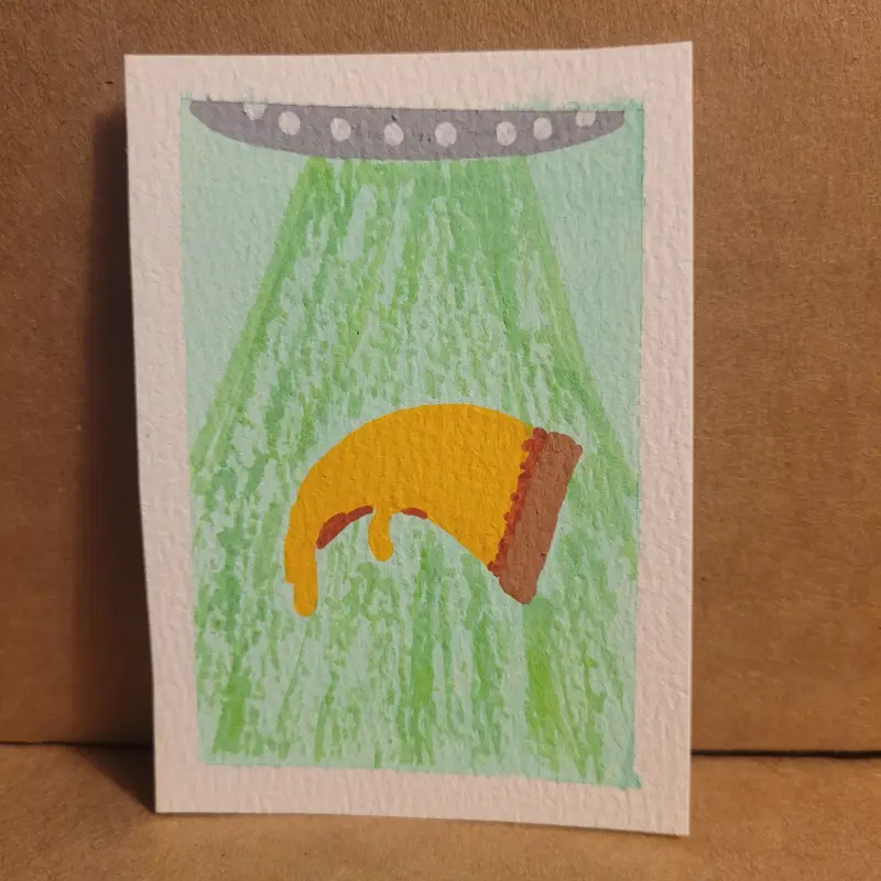 Pickup for Alien aceo art card