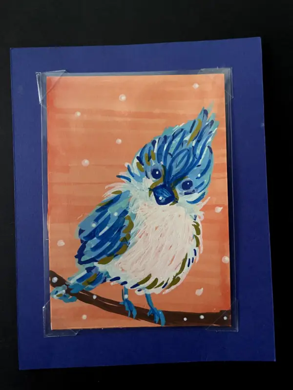 Little Bleu aceo art card