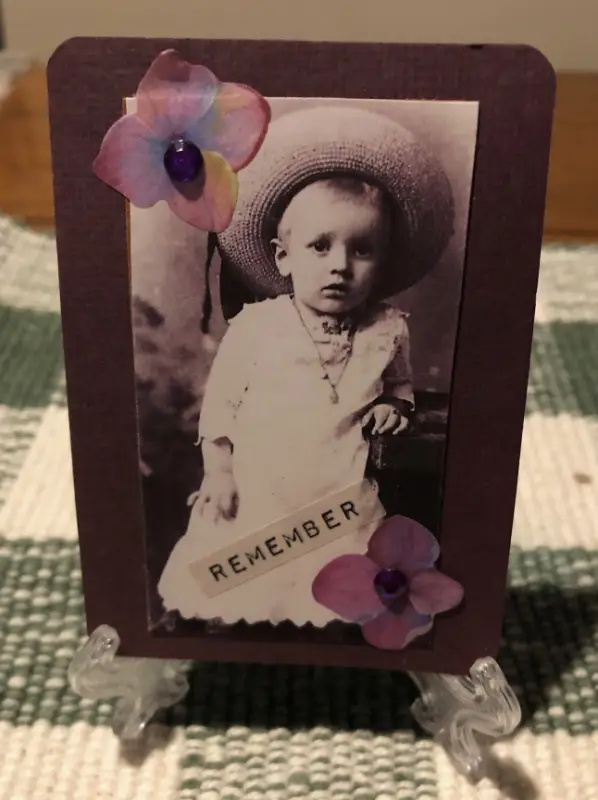 Remember aceo art card