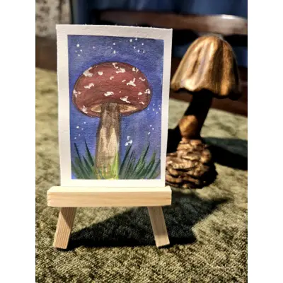 Night stalk aceo art card thumbnail 1