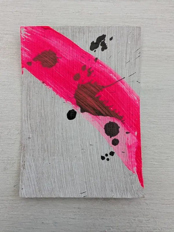Can't Hide  it #3 of 12 aceo art card