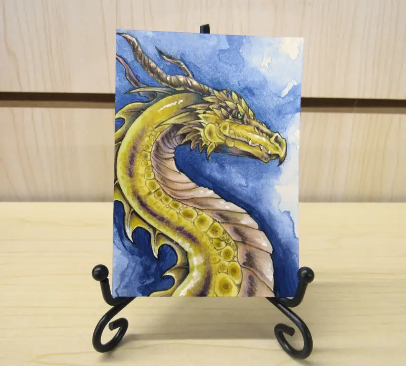 Aurelia aceo art card