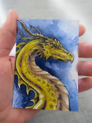 Aurelia aceo art card thumbnail 2