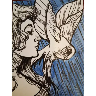 Athena aceo art card thumbnail 1