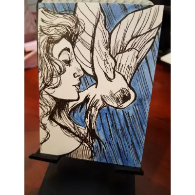 Athena aceo art card thumbnail 4