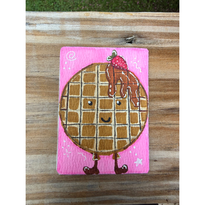 ACEO Original “Yummies Series” #1/3 bayleebowenart aceo art card thumbnail 1
