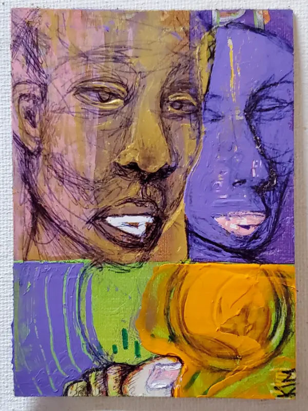 GOLDEN GIRL 3 aceo art card