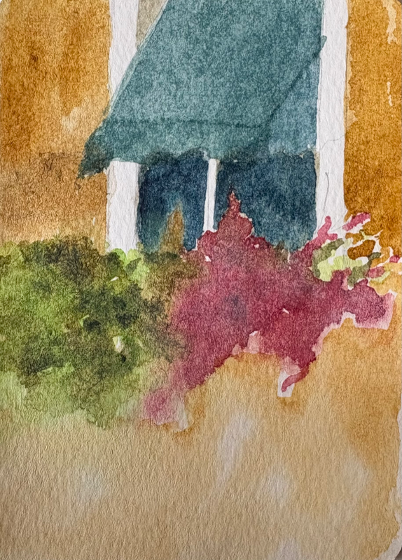 “Outside Looking In” aceo art card