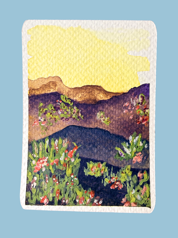 México Honey aceo art card