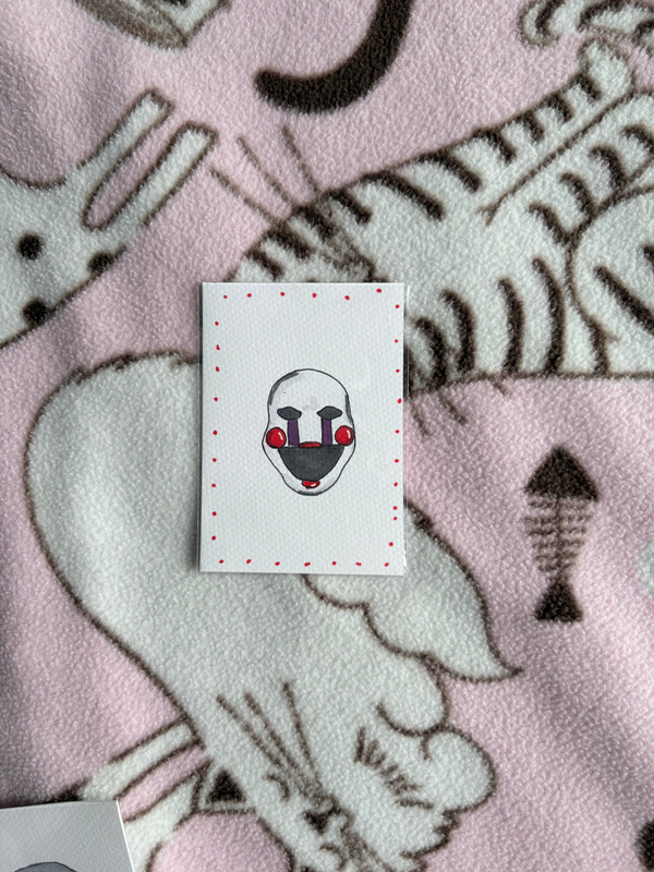 Puppet aceo art card