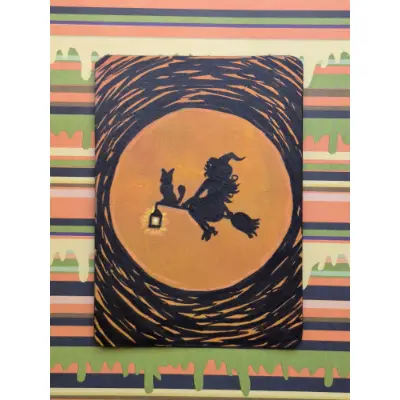 Midnight Ride aceo art card thumbnail 1