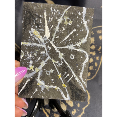 Luna Constellation aceo art card thumbnail 1