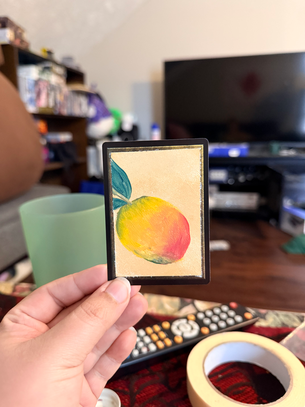 Mango aceo art card