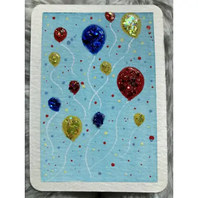 Drifting Shimmer aceo art card thumbnail 1