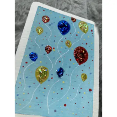 Drifting Shimmer aceo art card thumbnail 2