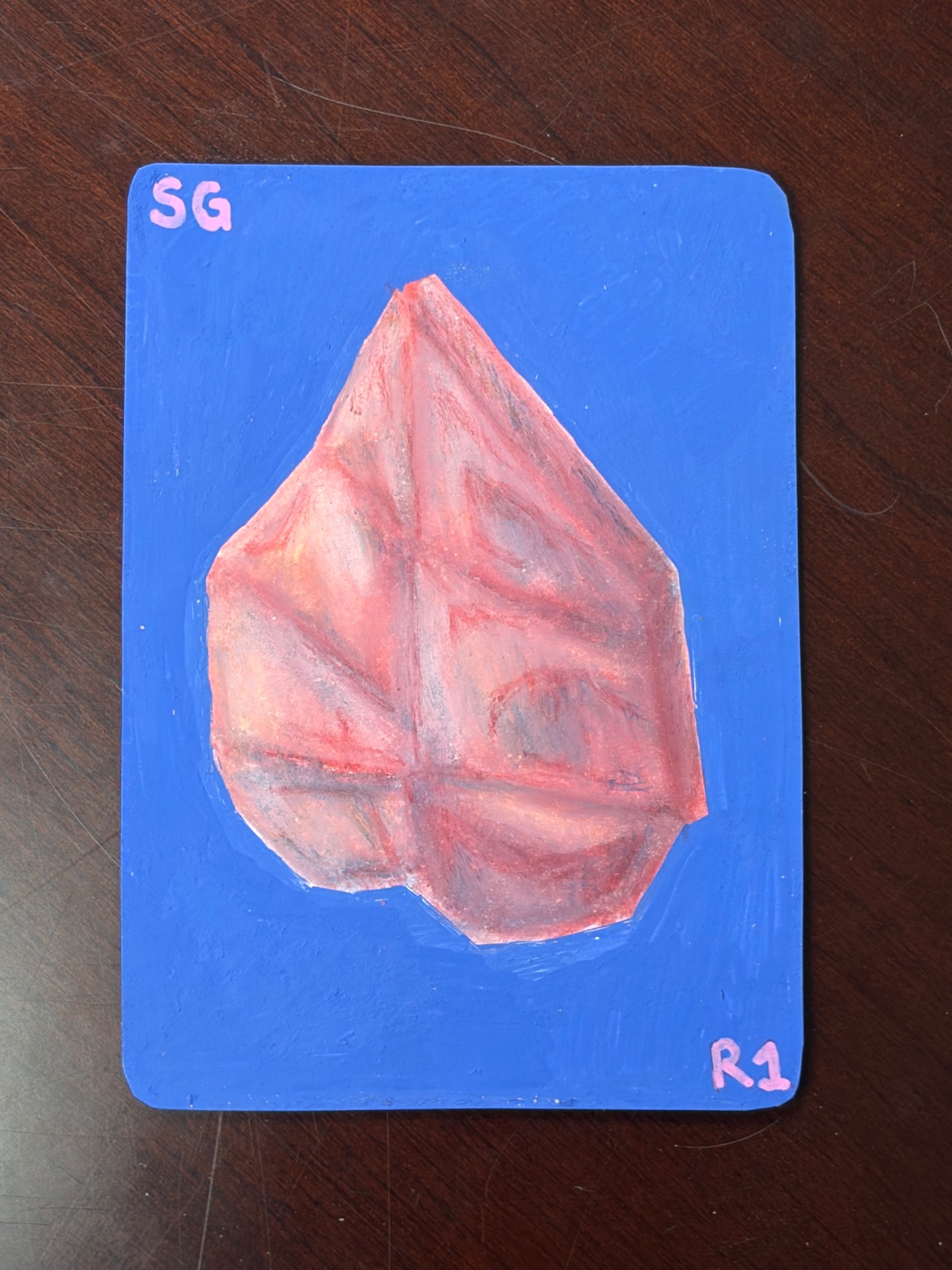 Rose Quartz aceo art card