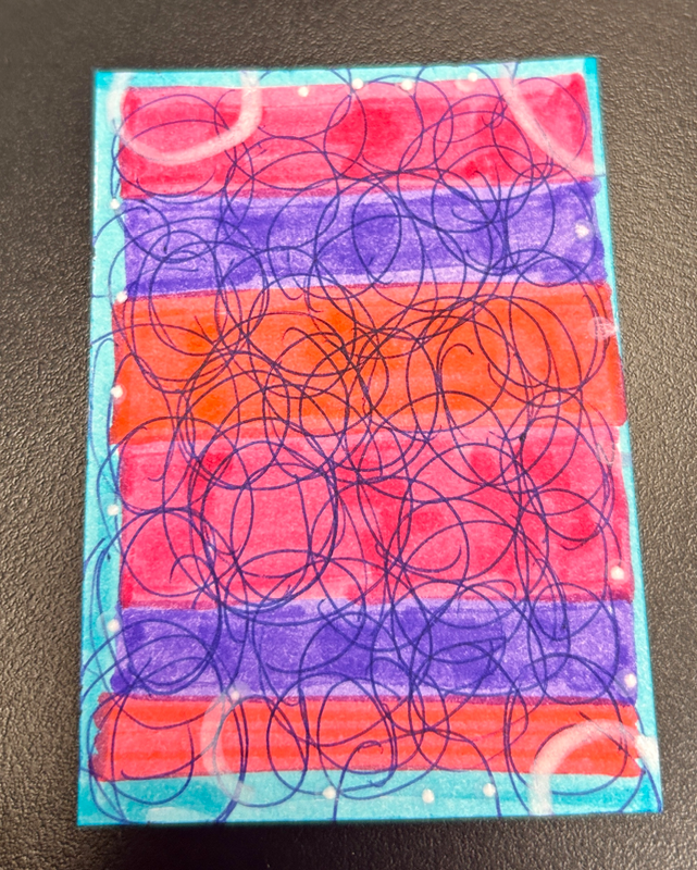 Bubblegum Pop aceo art card