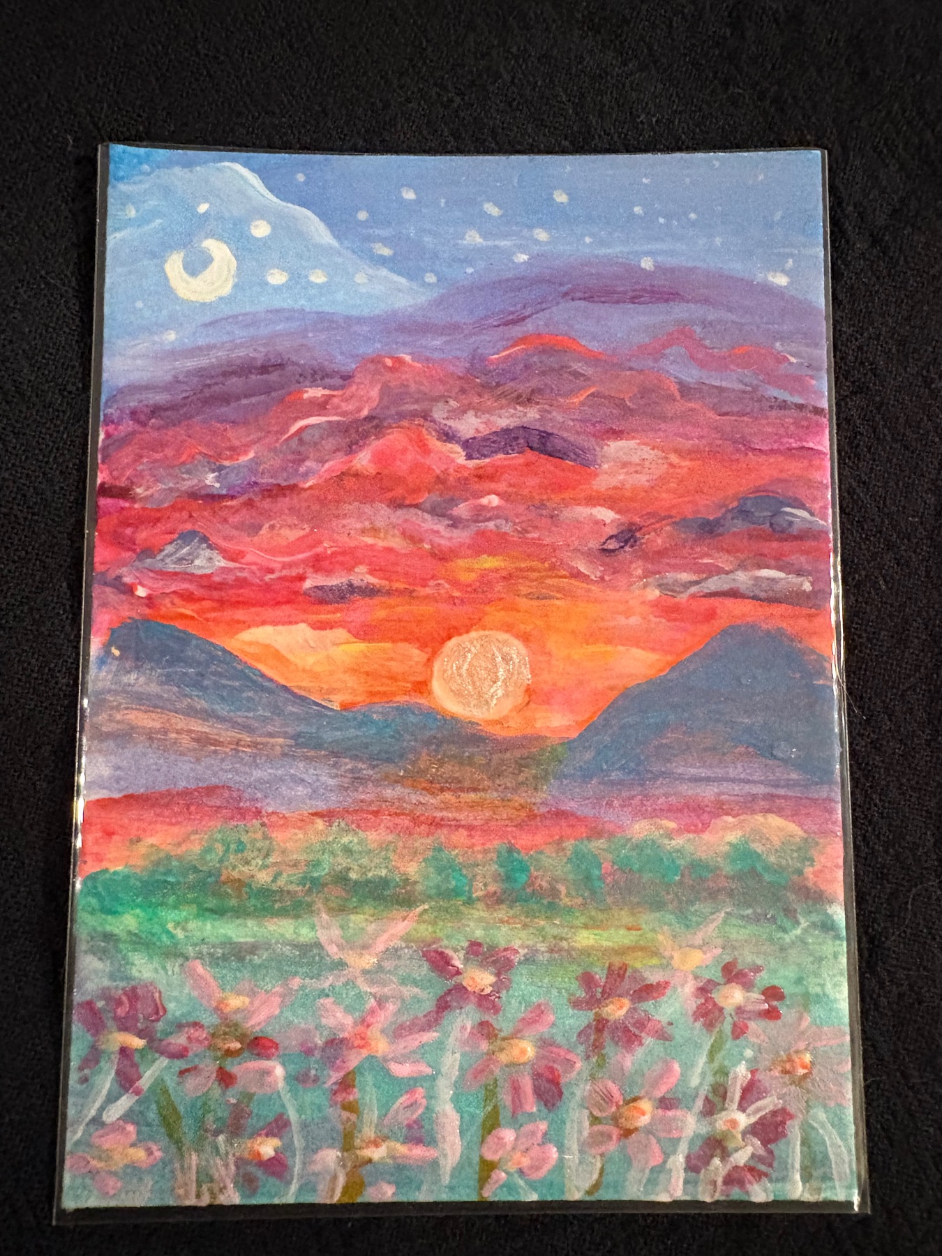 Field of dreams aceo art card