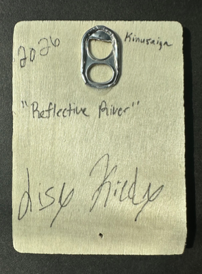 “Reflective River” Kinusaiga aceo art card thumbnail 2