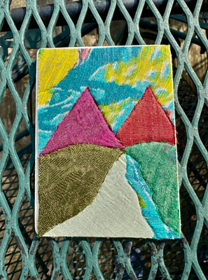 “Reflective River” Kinusaiga aceo art card thumbnail 1