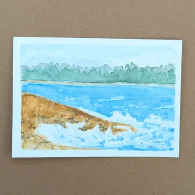 Acadia aceo art card thumbnail 4