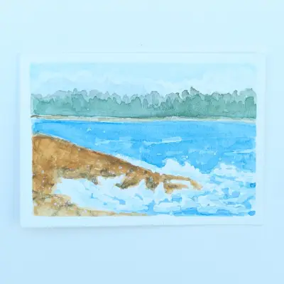 Acadia aceo art card thumbnail 5