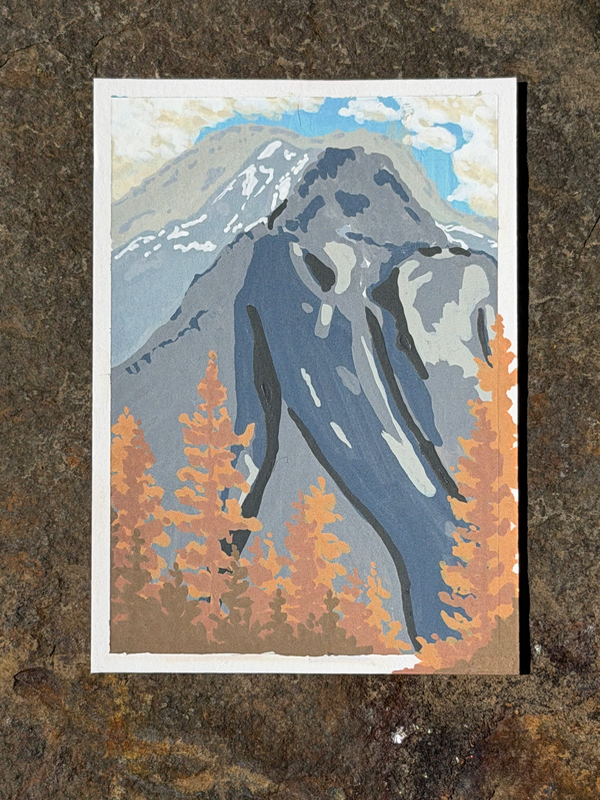 Back 2 nature aceo art card