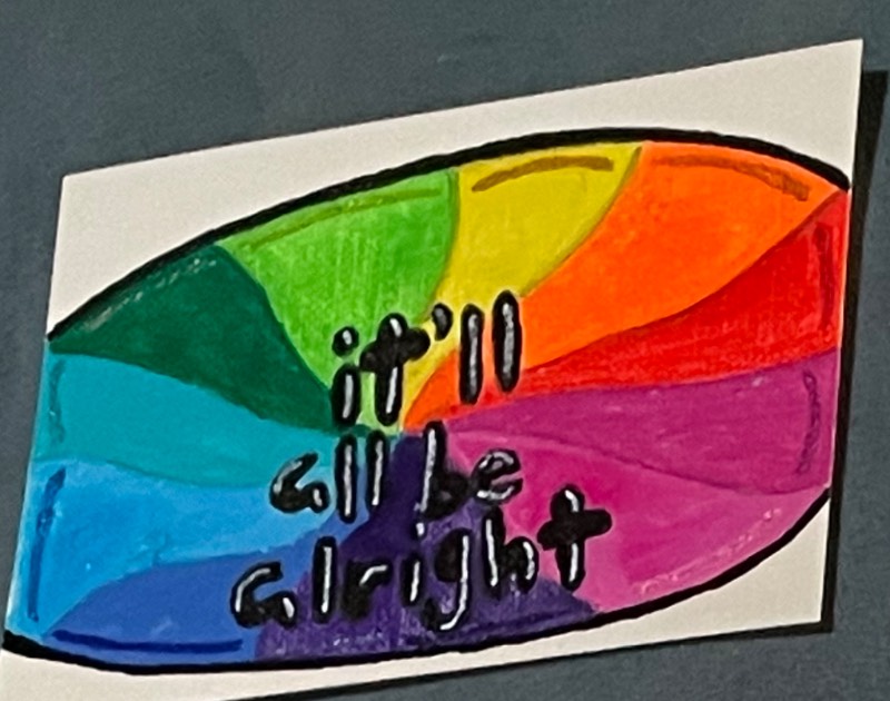 It’ll All Be Alright aceo art card