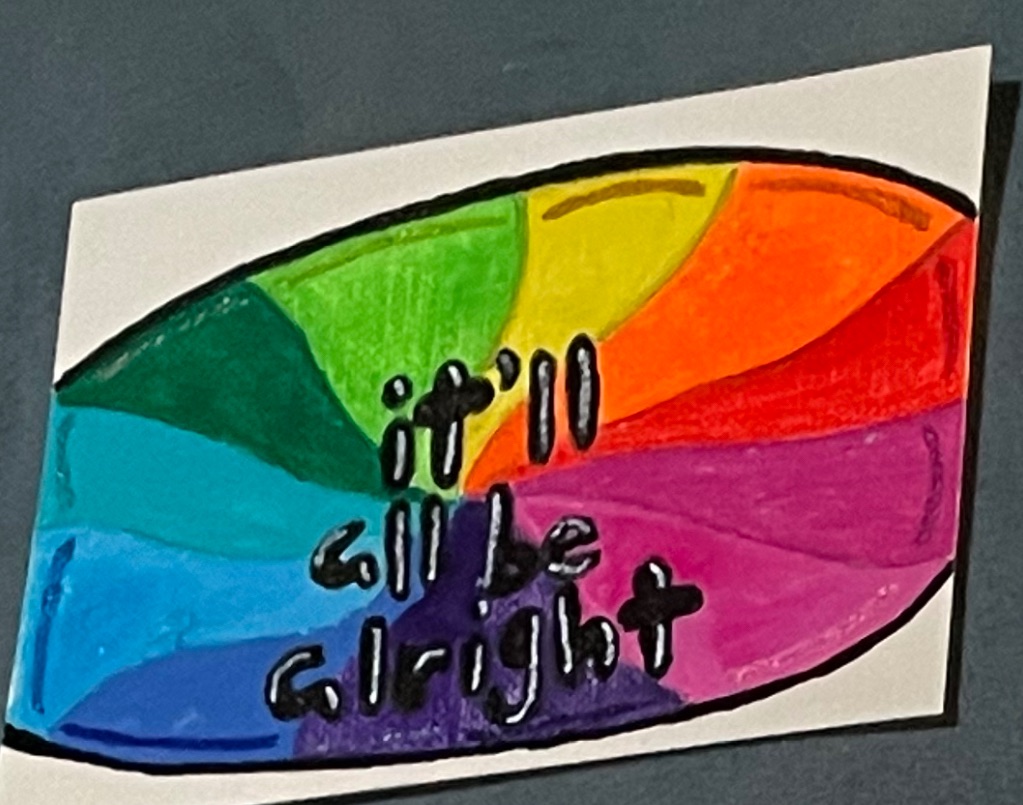 It’ll All Be Alright aceo art card