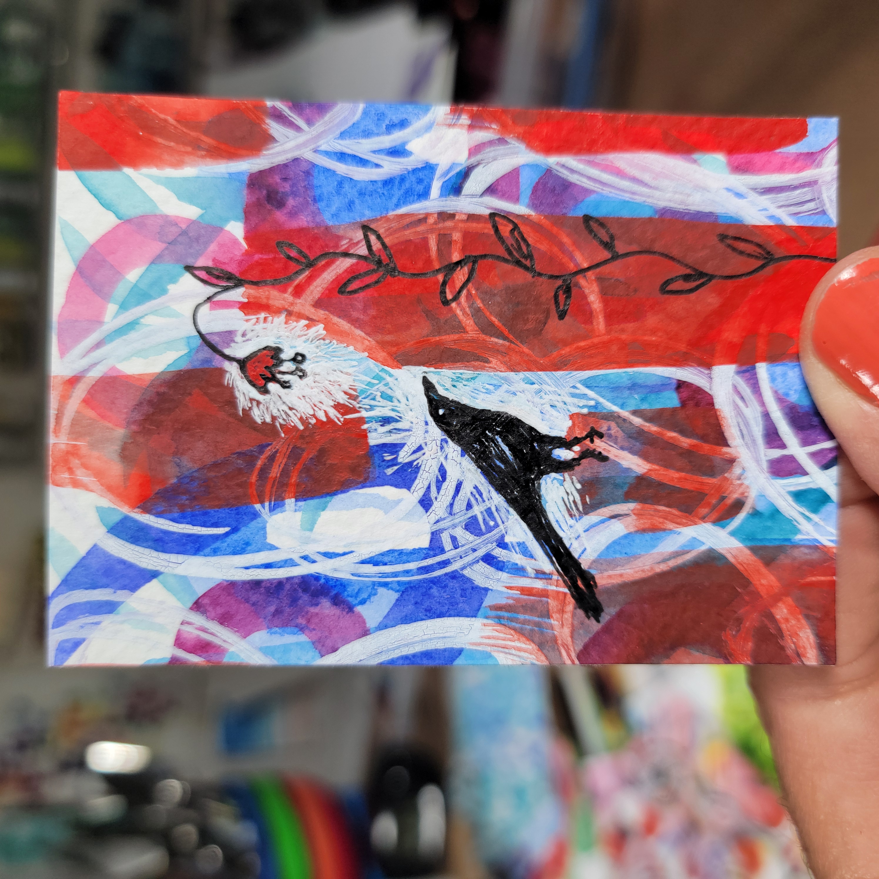 I see you aceo art card