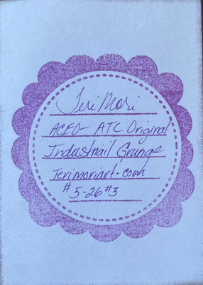 Industrial Grunge 5-26#3 aceo art card thumbnail 2