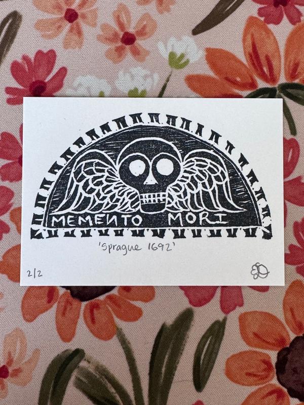 Memento Mori aceo art card
