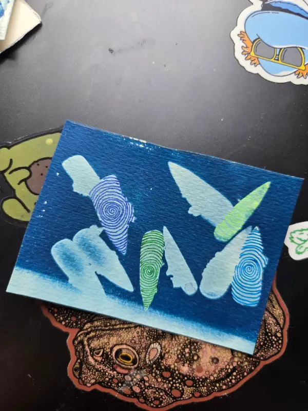 Diva aceo art card